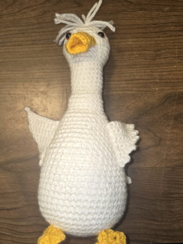 Crochet "Customer Service Duck"