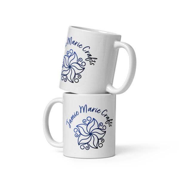 White glossy mug - Image 2